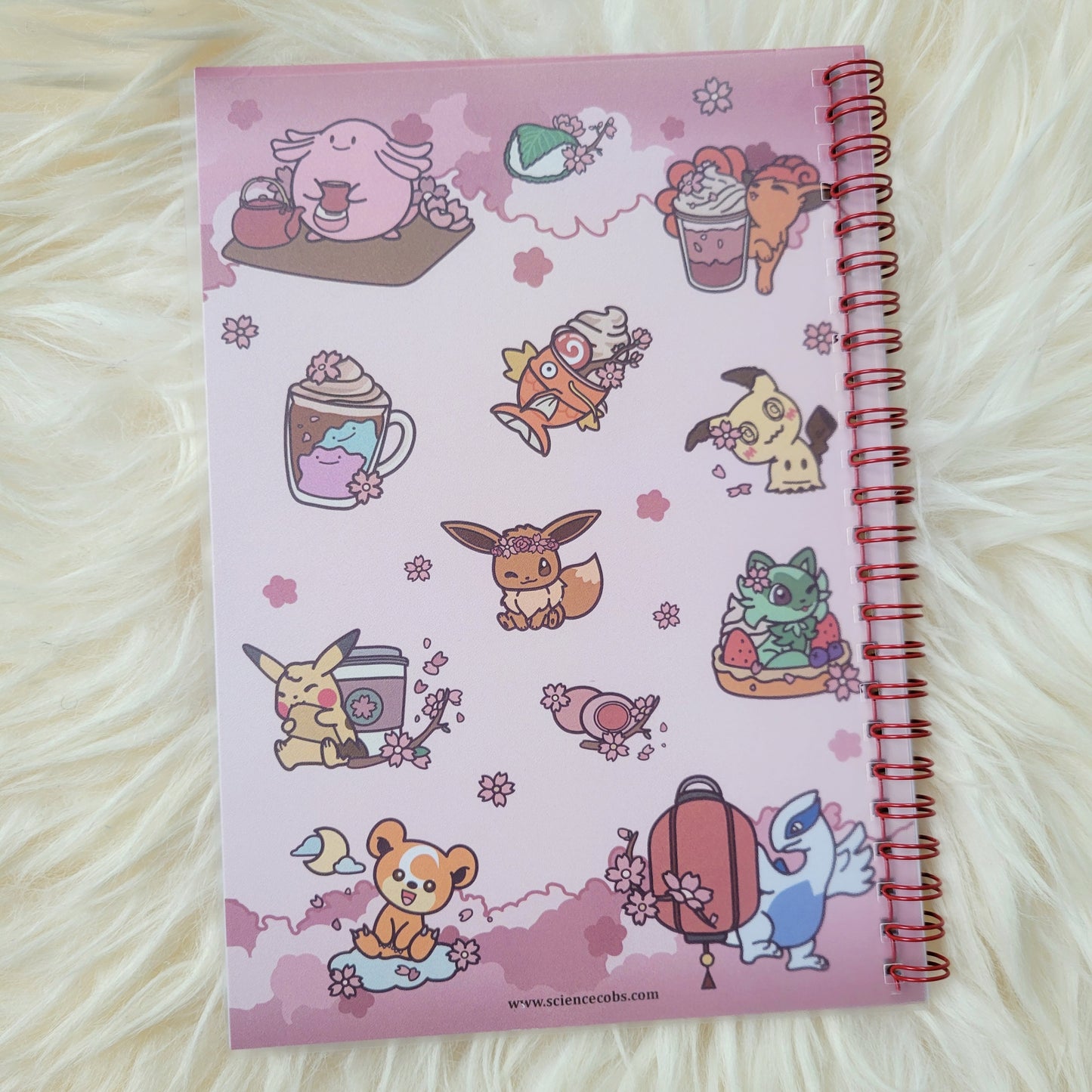 Reusable Sticker Books | Evee Sakura Sticker Books | 5x7 Sticker Book, 30 pages