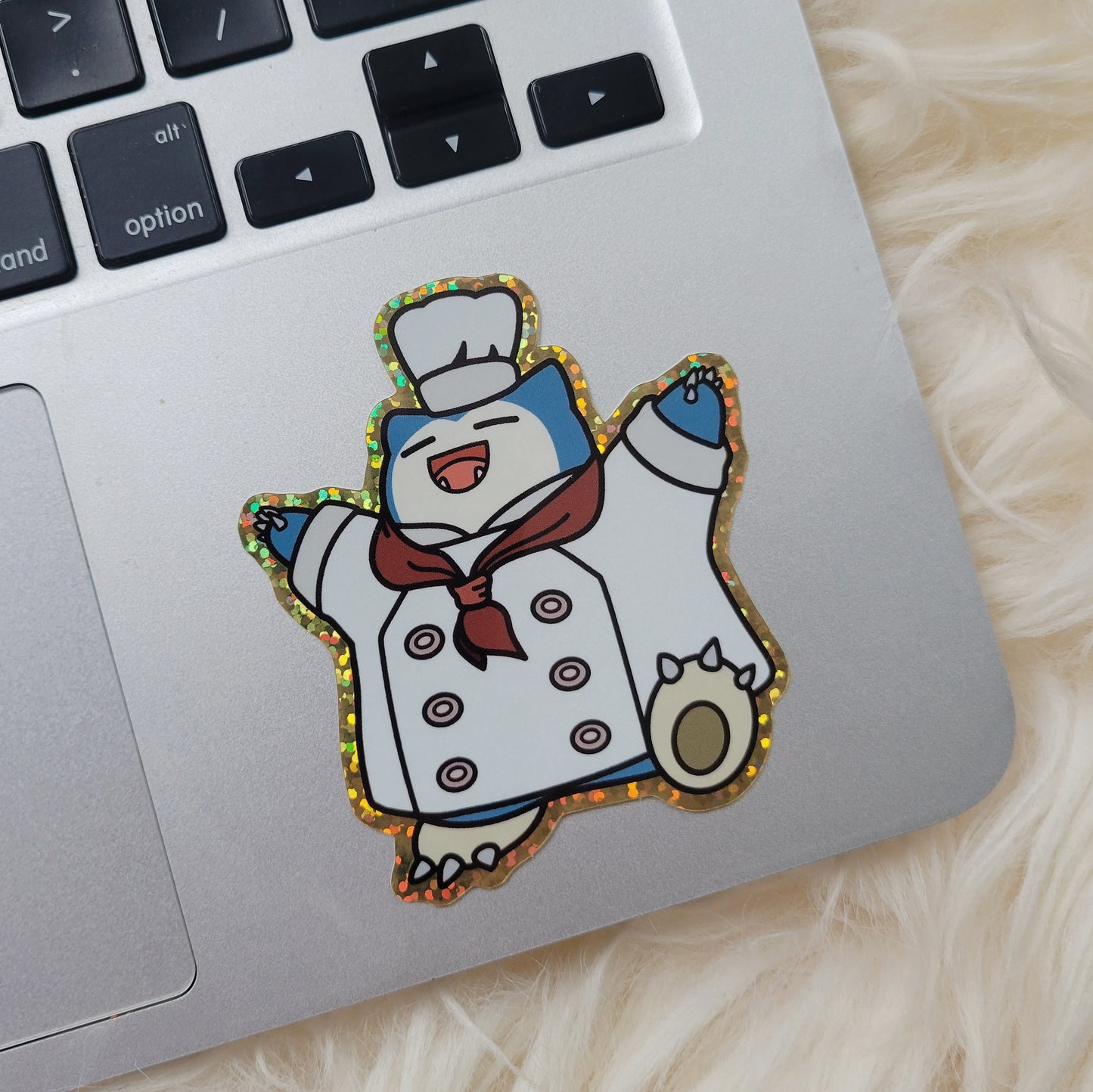 Chef Snorlax Chef Sticker | Poke Anime Sticker