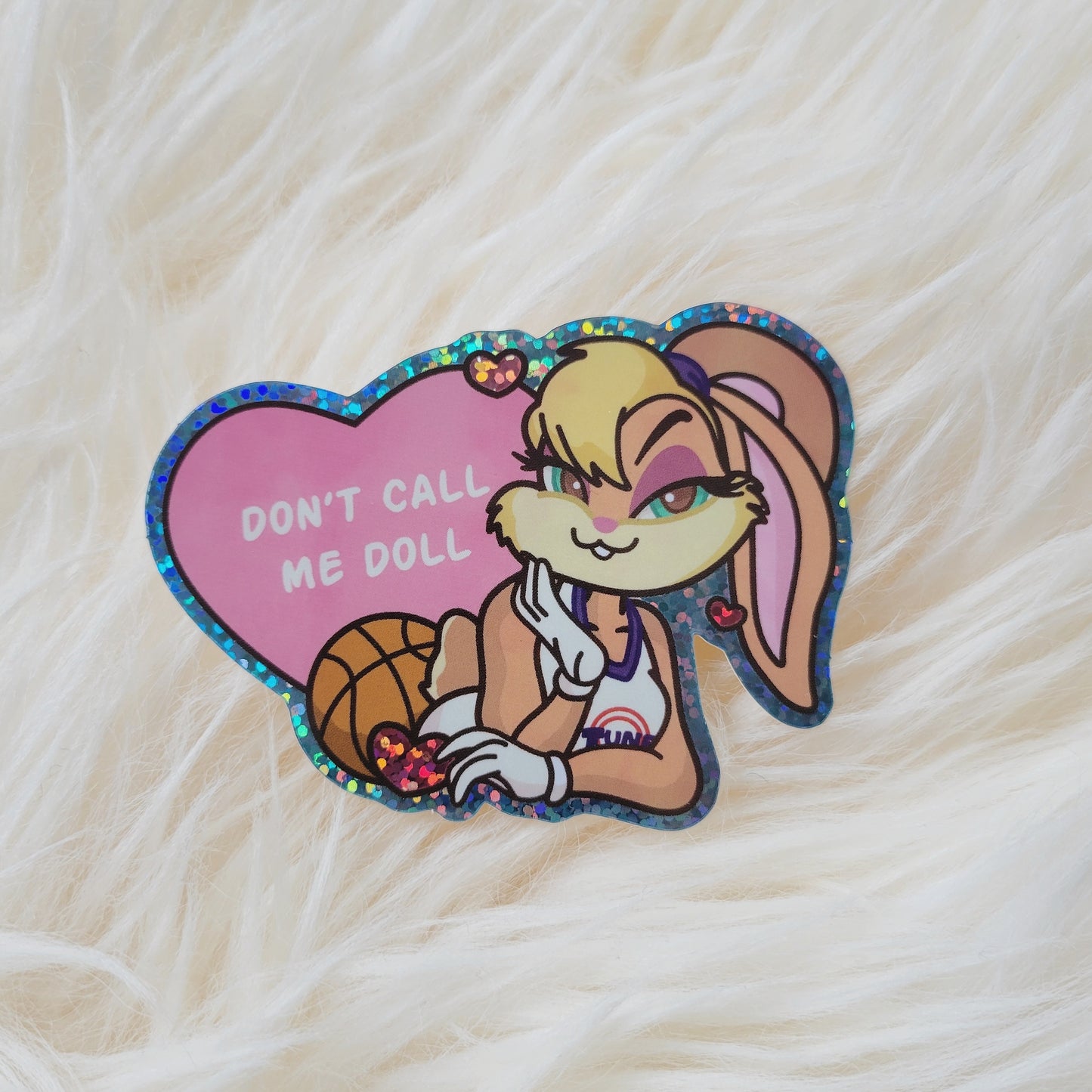 Lola Bunny Basketball Jam Sticker