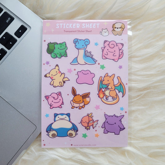 Dittomon Sticker Sheet | Dittomon Stickers