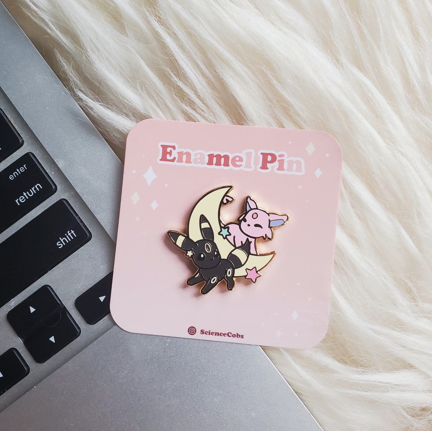 Espeon Umbreon Pin | Cute Enamel Pin