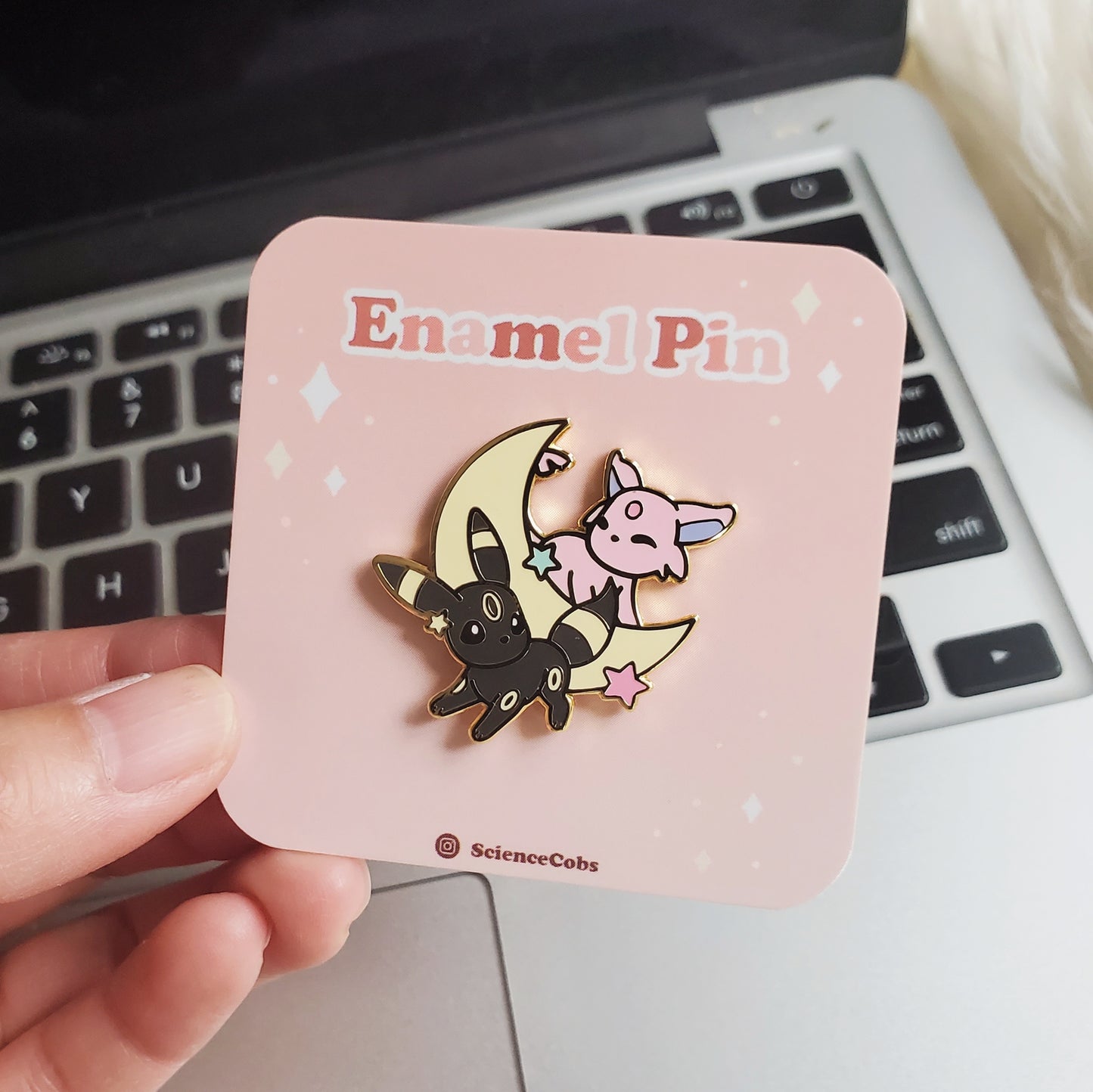 Espeon Umbreon Pin | Cute Enamel Pin