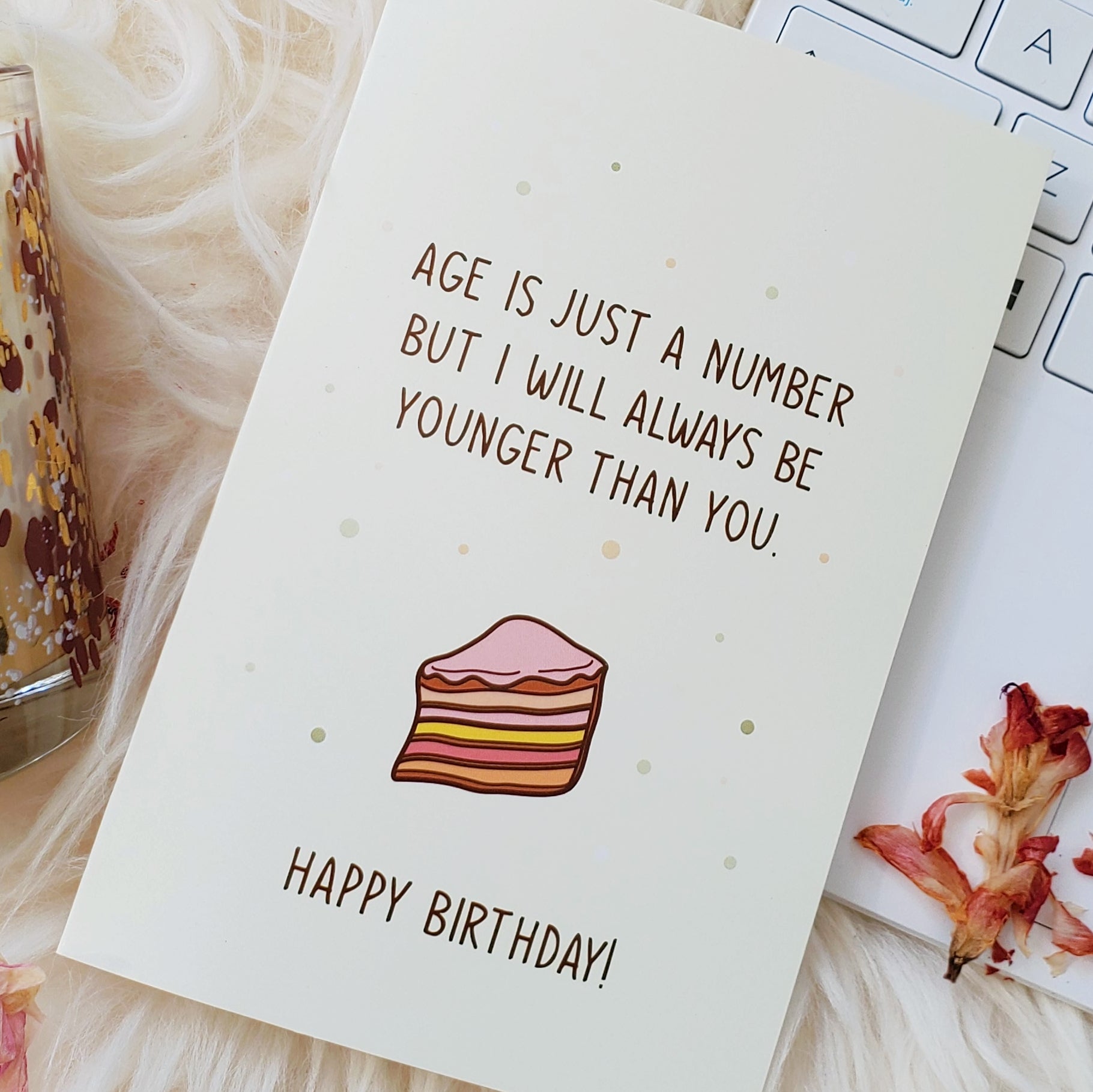 Siblings Birthday Card | Older Family Member Card | Brother Birthday Sister Birthday | Older Husband Birthday