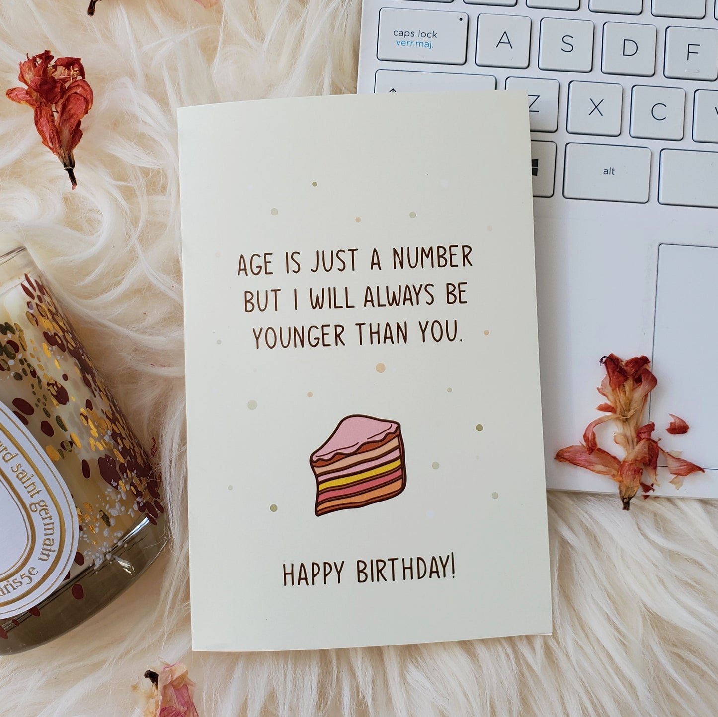 Siblings Birthday Card | Older Friend Birthday Greeting Card | Brother Birthday Sister Birthday | Older Husband Birthday