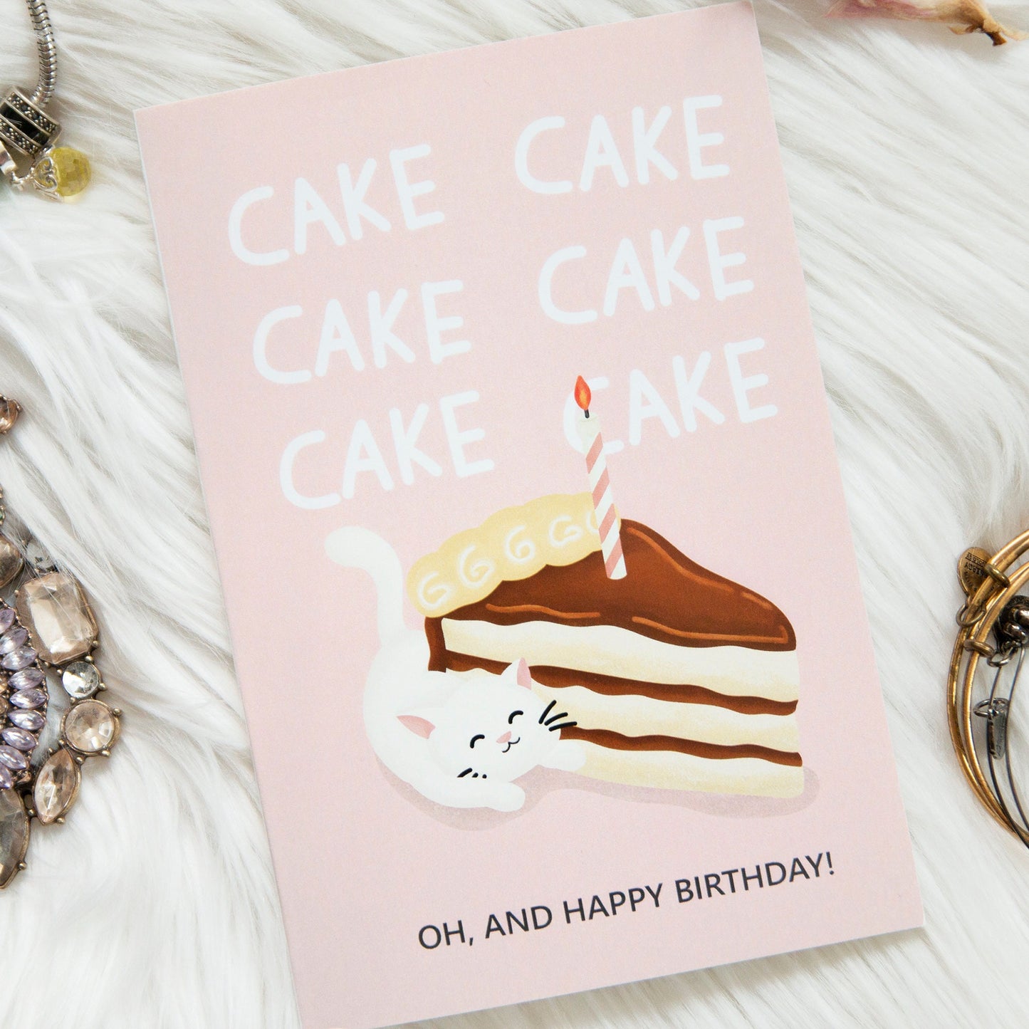 Birthday Cake Card | Cat Birthday Card