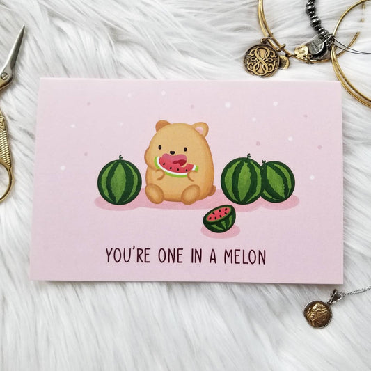 anniversary card | love card | One In A Melon | Couple Card