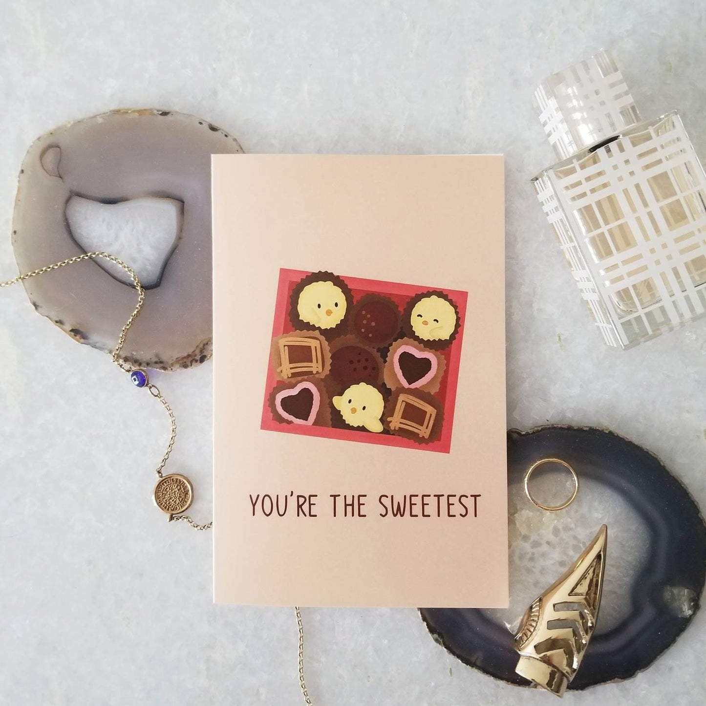 You're Sweetest Box Of Chocolate Greeting Card