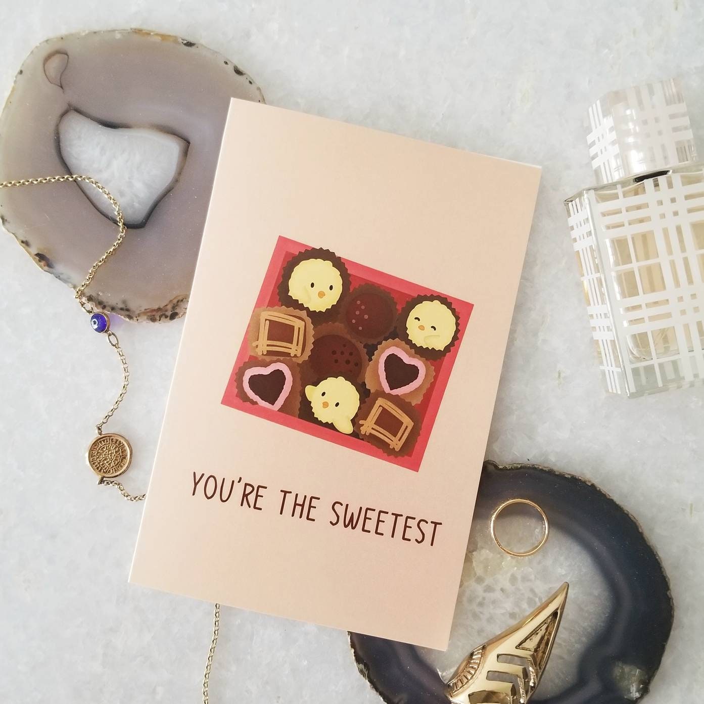 You're Sweetest Box Of Chocolate Greeting Card