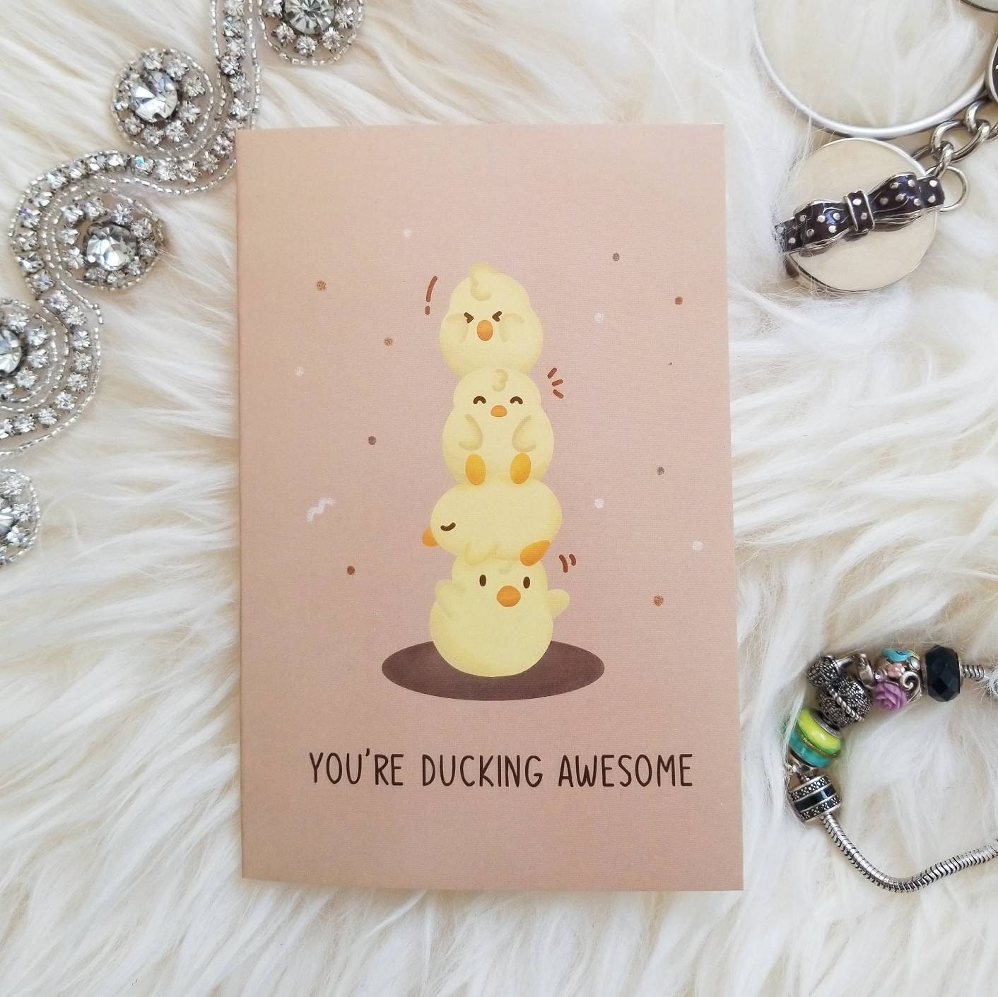 Thank You Card | Ducking Awesome | Funny Thank you Card